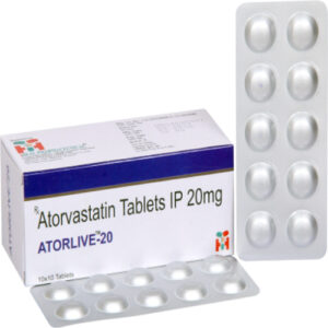ATORLIVE 20 MG ATORVASTATIN 20 MG TAB