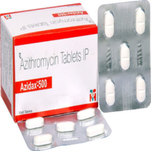 AZIDAX 500 AZITHROMYCINE 500 MG TAB
